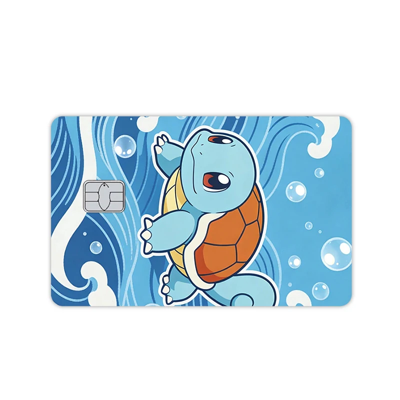 Squirtle Mimikyu Karten-Skin-Aufkleber Graffiti Comics Deko Wasserfeste Aufkleber Kawaii Abziehbilder Matt Schüler Cartoon Geburtstagsgeschenk – Detail 15