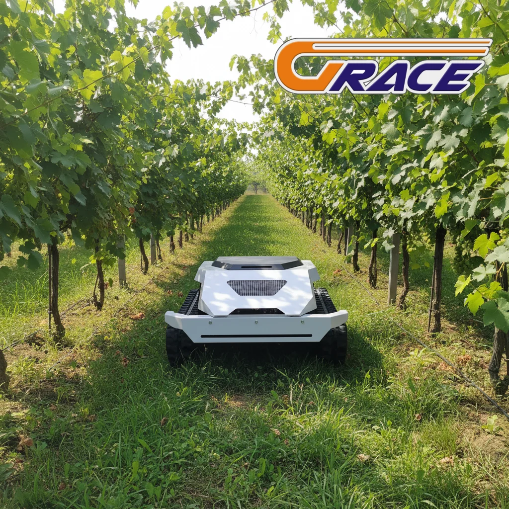 Smart App-Controlled Remote Control Lawn Mower Lithium-Ion Cordless for Large Garden - Commercial