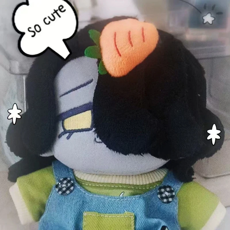 Stuffed 20cm Game Anime Cookie Run: Kingdom Licorice Cookie Super Rare Magic-t Body Plush Doll Toy Soft Dress Up Cotton Kid Gift