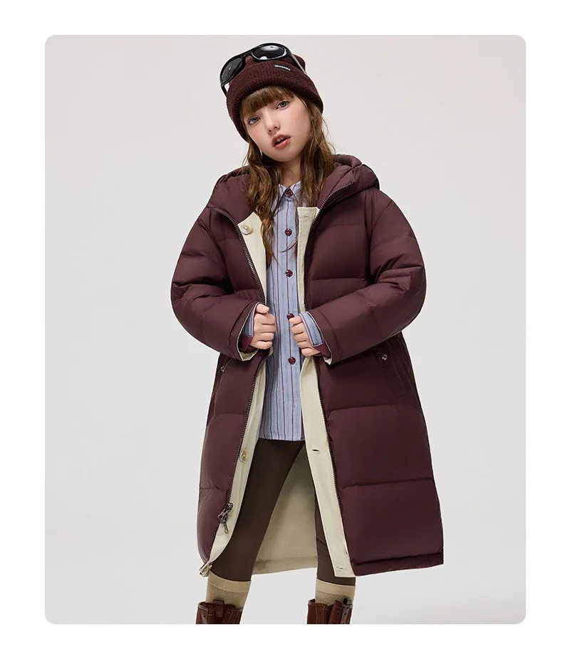 Winter Neue kinder Windjacke Unten Jacke Mode Mit Kapuze Winddicht Wasserdichte Oberbekleidung Jungen Mädchen Warme Mäntel A4820 – Detail 8