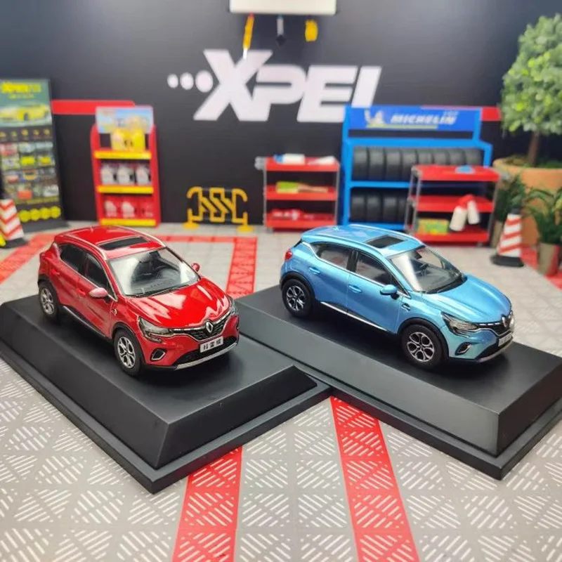 

1:43 CAPTUR SUV Alloy Car Model Diecast Metal Off-road Vehicle Car Model High Simulation Collection Children Toy Gift Decoration