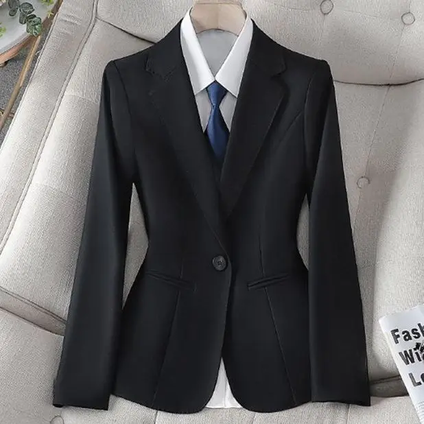 

Bla Suit Jaet Women's Spring Autumn New Profional Workwear Interview Formal Western Clothes Fem Sle