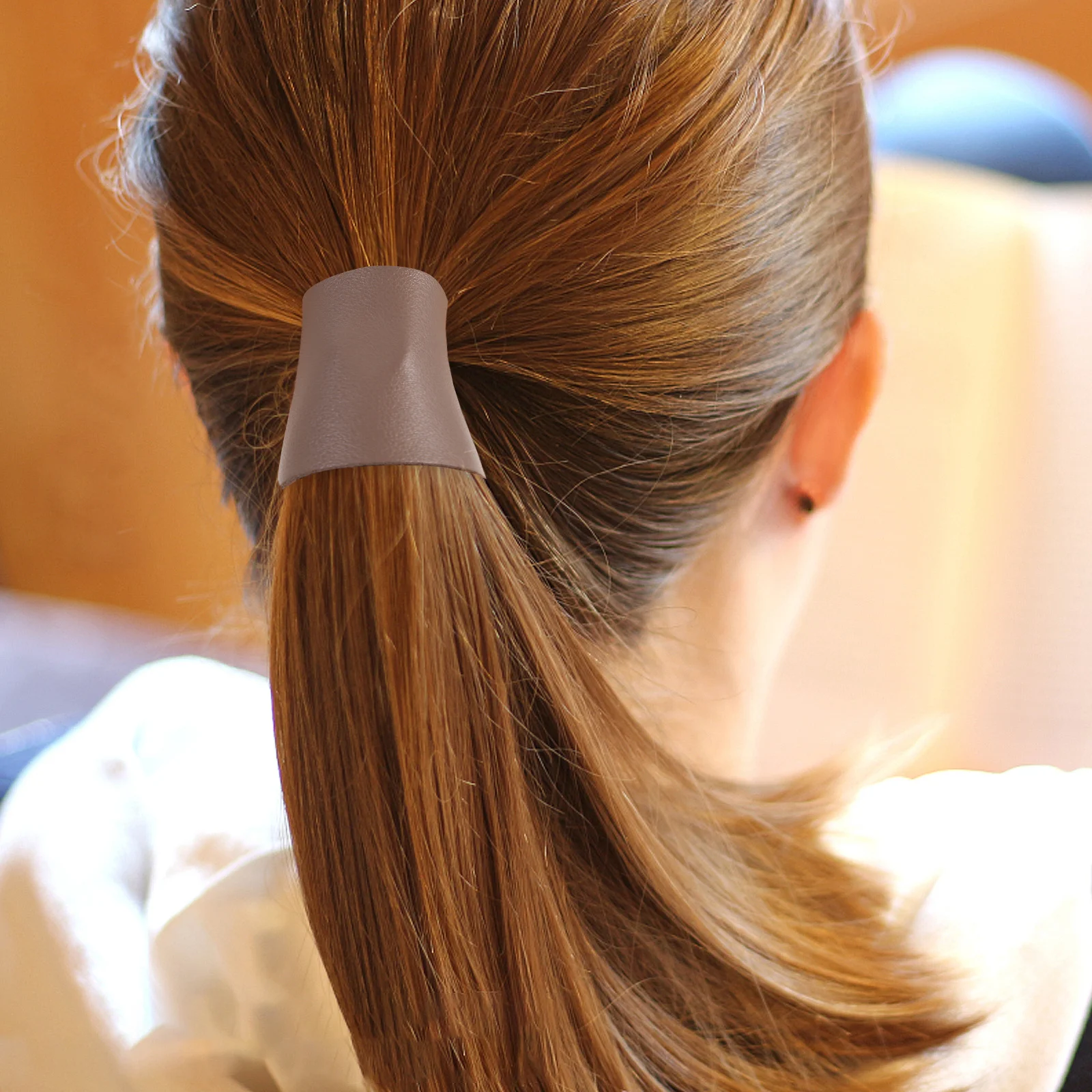 

Elastic Hair Ties for Thick Hair Gentle on Scalp No Breakage Ponytail Holder Secure Fit for Women Daily Wear Various