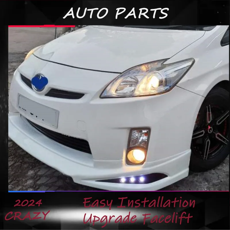 Suitable For Toyota 08-14 Prius Modified Small Surround Front Lip Side Skirt Rear Adm Japanese Version 12prius30