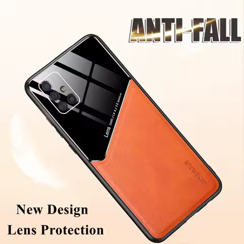 Magnet Phone Case For Samsung Galaxy A52 A72 A51 A71 A22 A52S A50 A31 A41 A30S A12 A02S A70 Soft Silicone Case Back Cover Shell