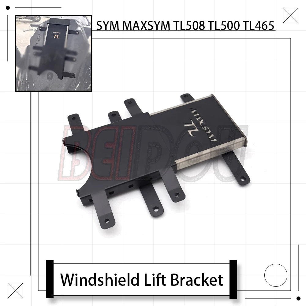 

For SYM MAXSYM TL508 TL500 TL465 Motorcycle Modification Windshield Lift Bracket Navigation Bracket Phone Bracket