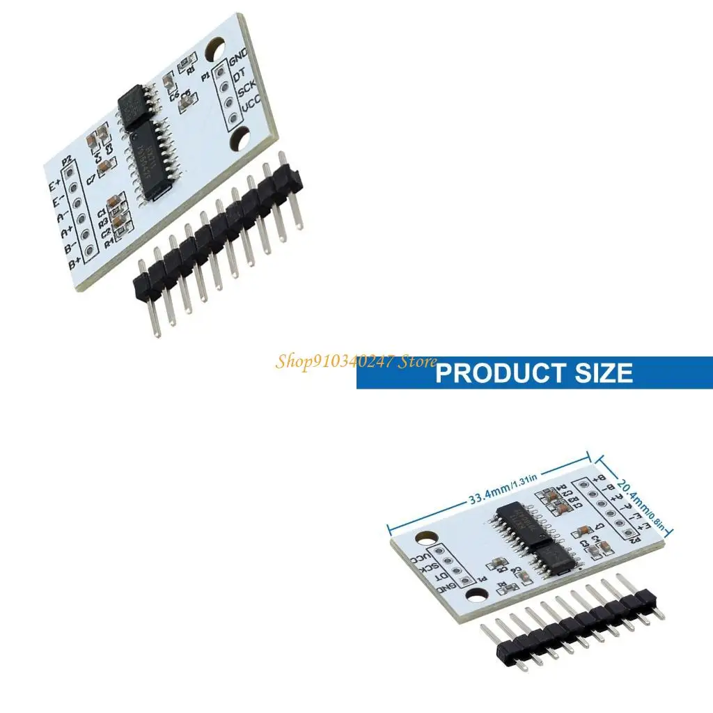 

Q22A Professional 24Bit HX711 Плата усилителя АЦП для весовой сенсорной лабораторной среды для промышленной автоматизации