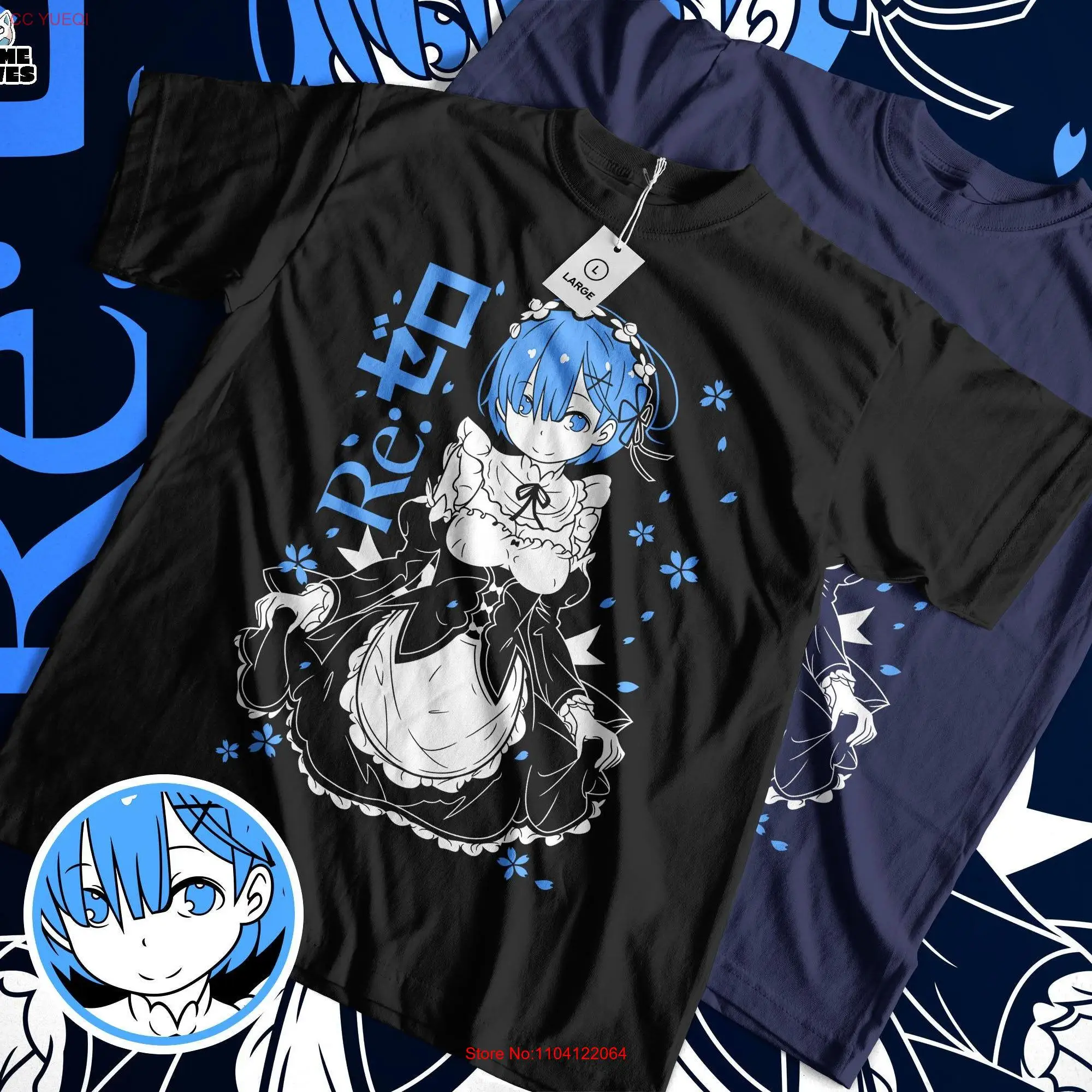 Beautiful Anime Maid T shirt Manga Inspired Fashion Japanese Fantasy Costume Wear Magical Realm Apparel Enchanted