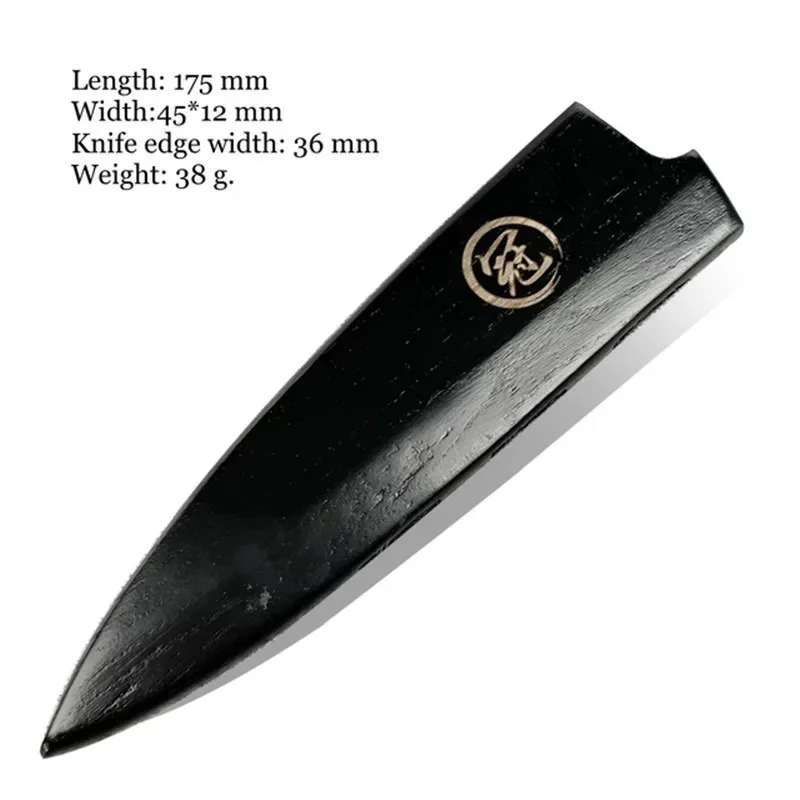 Portable Solid Wooden Chef Knife Sheath Multifunction Scabbard Japanese Style Blade Protector Cover Universal Kitchen Knife Case