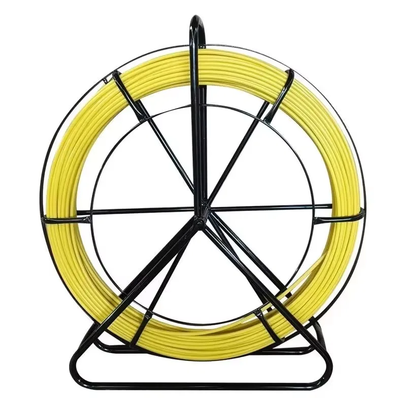 TUNGFULL 50M 100M Fiberglass Cable Rod Duct Rodder Wire Pulling Tool Electrician Fish Tape Cable Puller with Reel view 4
