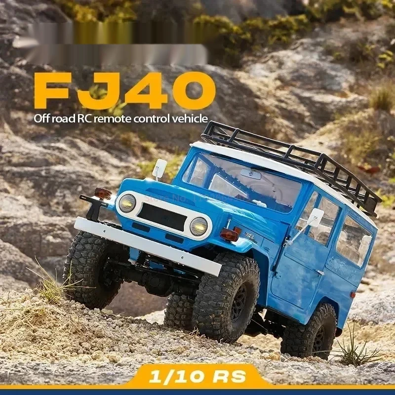 Nuevo Fms 1/10 Fj40 todoterreno escalada tracción en las cuatro ruedas Rc Control remoto modelo eléctrico simulación coche modelo juguete para niños Gif
