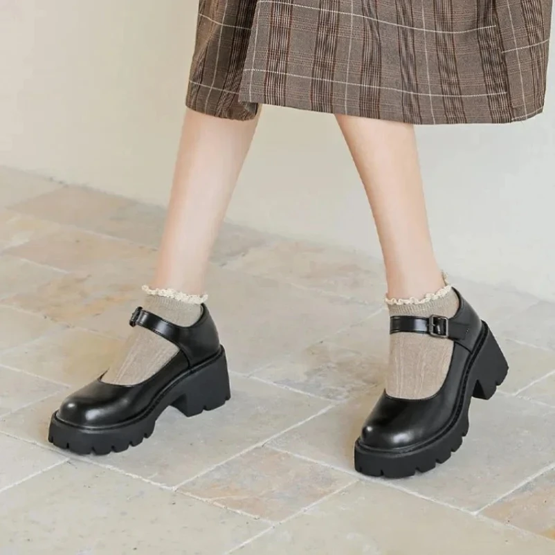 2025-vera-pelle-estate-nuovo-fondo-spesso-aumento-fibbia-retro-testa-tonda-scarpe-da-donna-tacchi-con-plateau