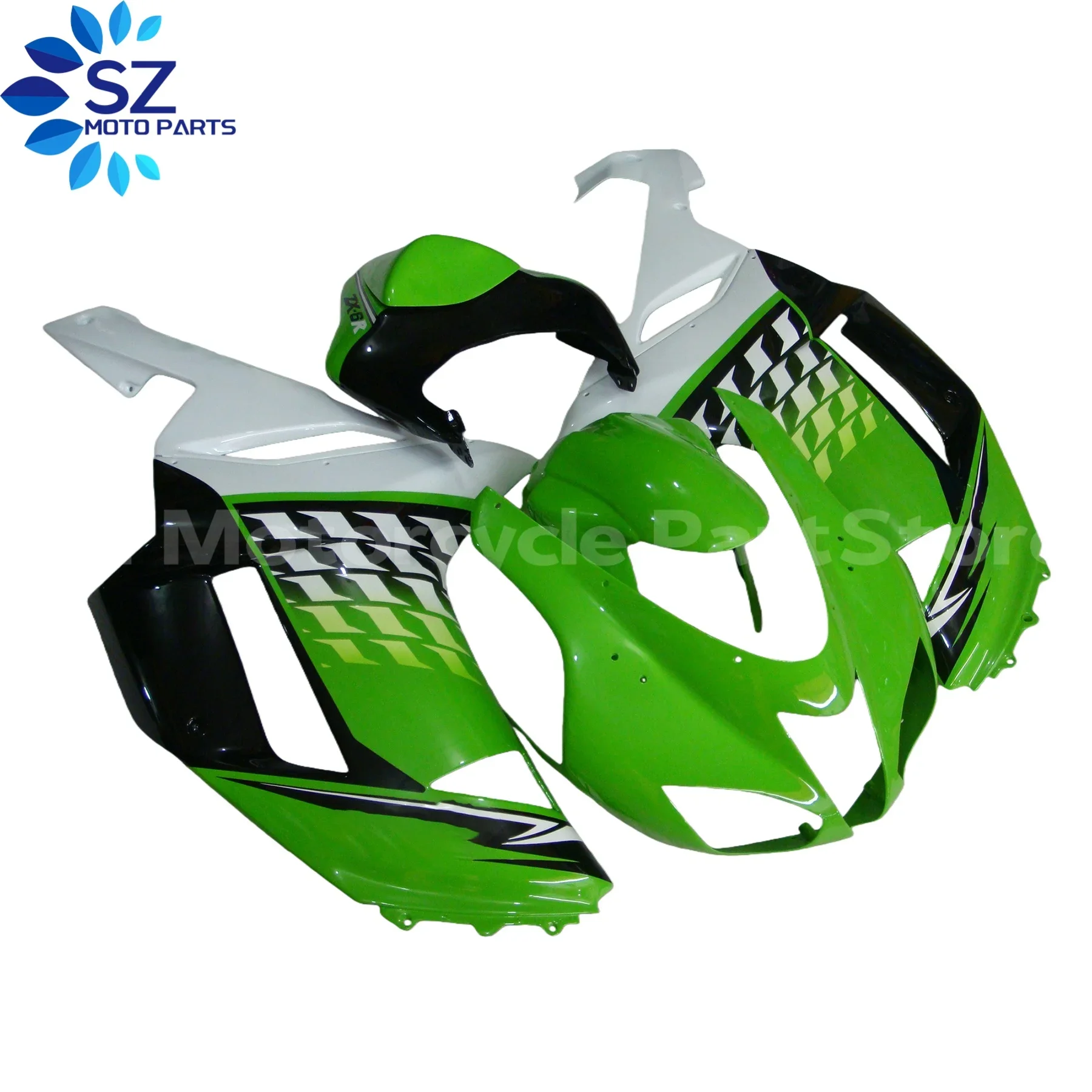 

Injection ABS Full Fairing Kit fit for Kawasaki ZX6R 2007-2008 Motorcycle Bodywork Fairing 07-08