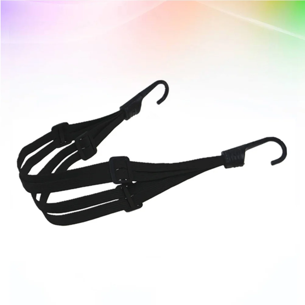 

Ремень для багажа, сверхмощная эластичная веревка с 2 прочными крючками, регулируемый для мотоцикла, велосипеда, электрического скутера, топливного бака