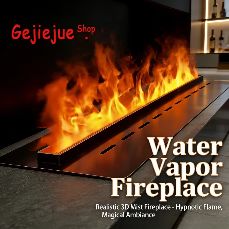 

Энергоэффективный туманный камин – низкое энергопотребление, 4D голографический эффект пламени, подходит для скандинавского и индустриального декора