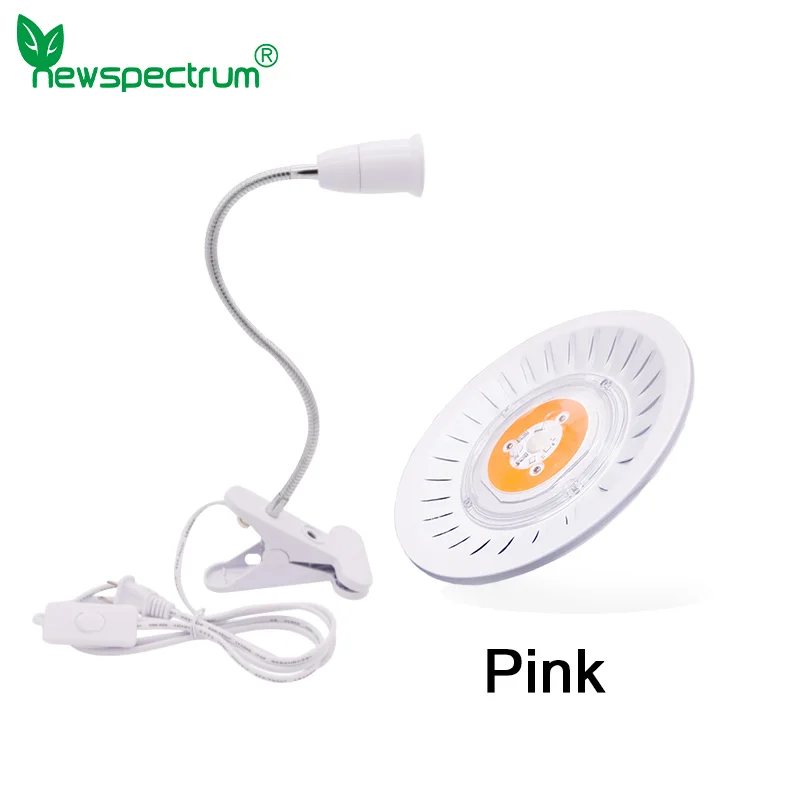 40W LED Grow Light Full Spectrum AC110V 220V 360 Degrees Flexible Clip Phyto Lamps for Indoor Greenhouse Plants Flowers Growing