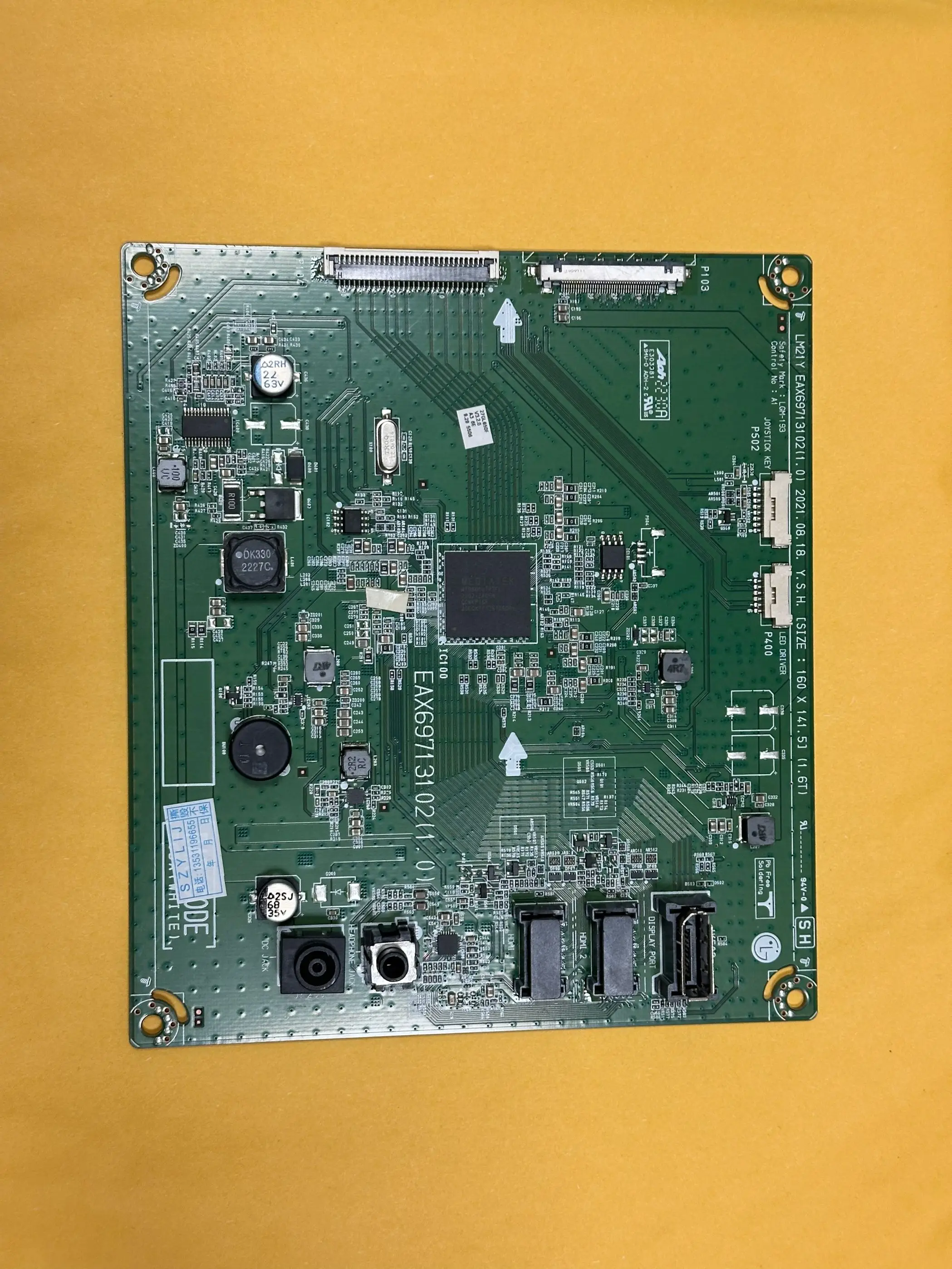 

27GL650F EAX 69713101 EAX 69713102 Оригинальная плата драйвера LGM-193