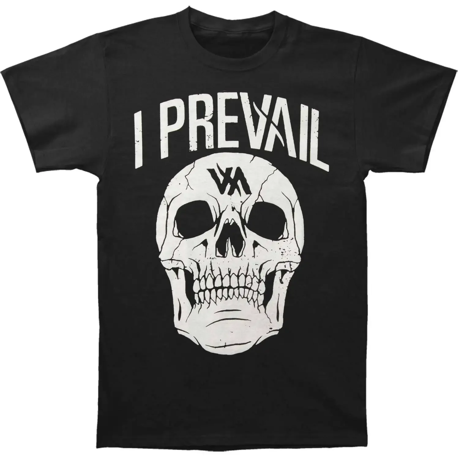 Men'S I Prevail Rowdy Skull T Shirt Xxx Large Black