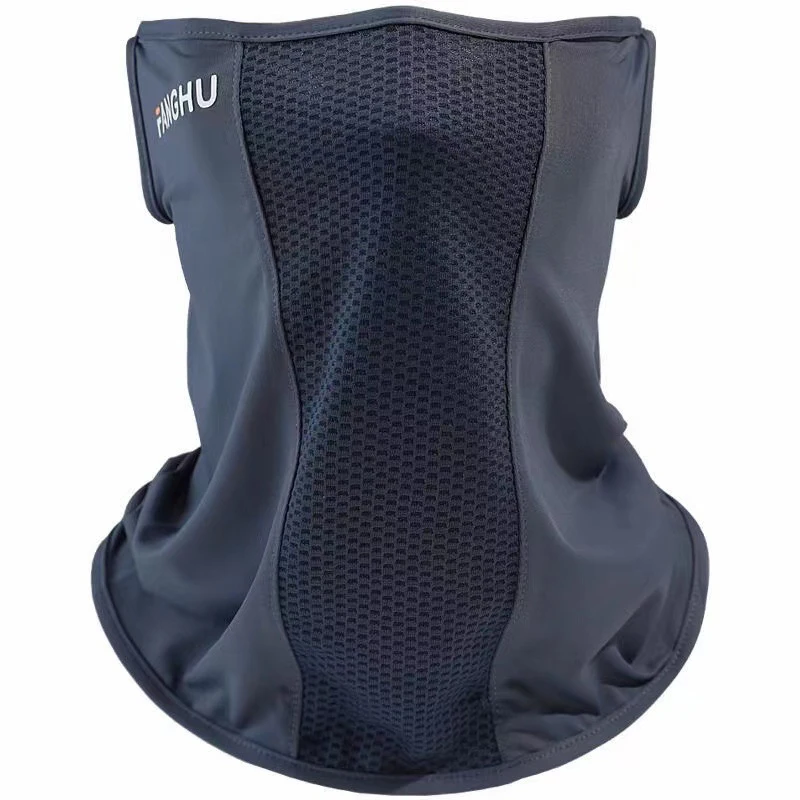 New Mesh Breathable Ear Loop Mask Elastic Sunscreen Anti-UV Face Covering Thin Breathable Sports Neck Gaiter For Women Men