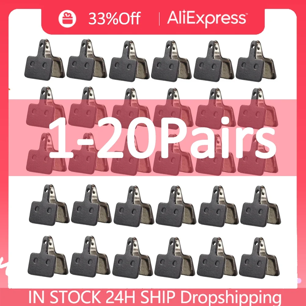 Полуметаллические тормозные колодки для велосипеда Shimano B01S M375 M395 M446 M485 M486 M416, 1-20 пар