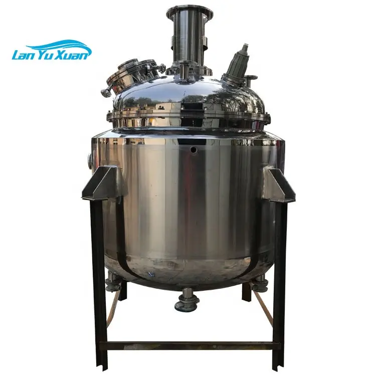 Stainless Steel Face Cream Cosmetic Ointment High Speed Vacuum Emulsifying Homogenizer Mixer