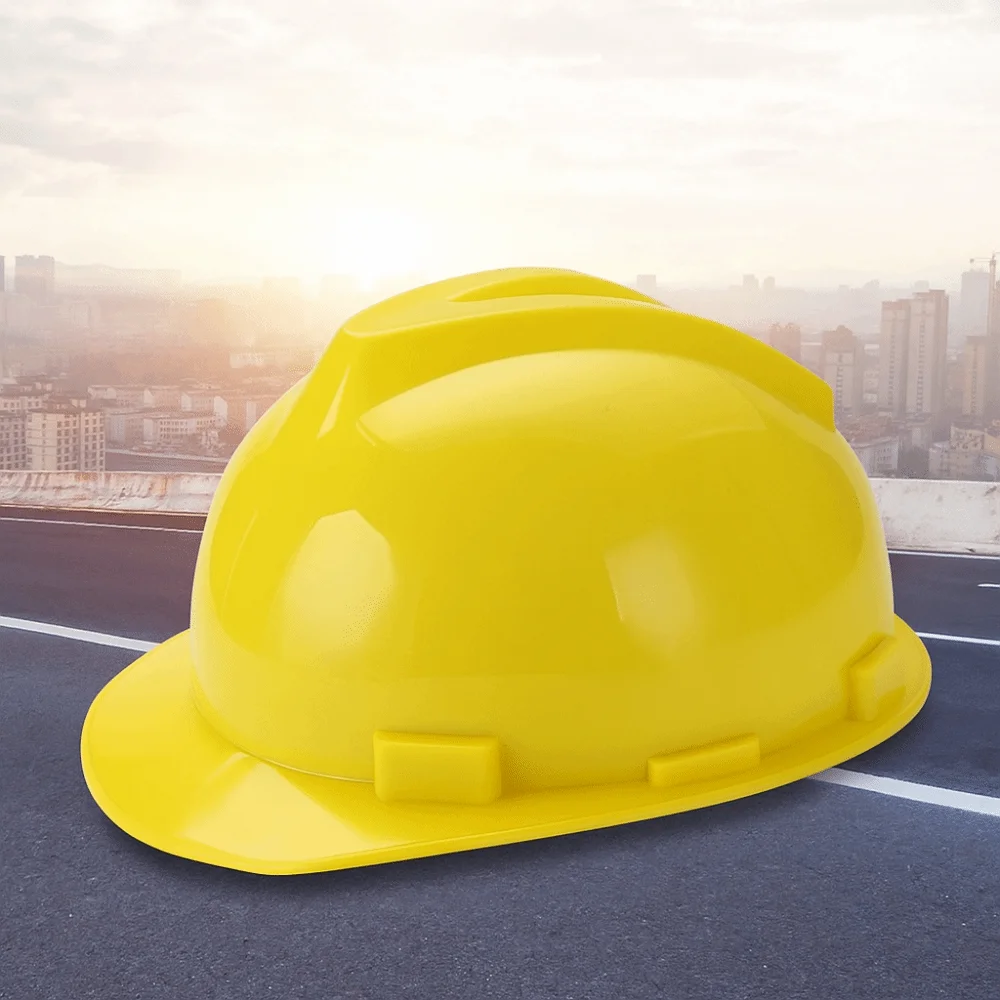 Heavy Duty Hard Hat‌ Protective Anti Smash Safety Helmet Shock Absorbing Cushioned Construction Site Sun Visor Safety Equipment