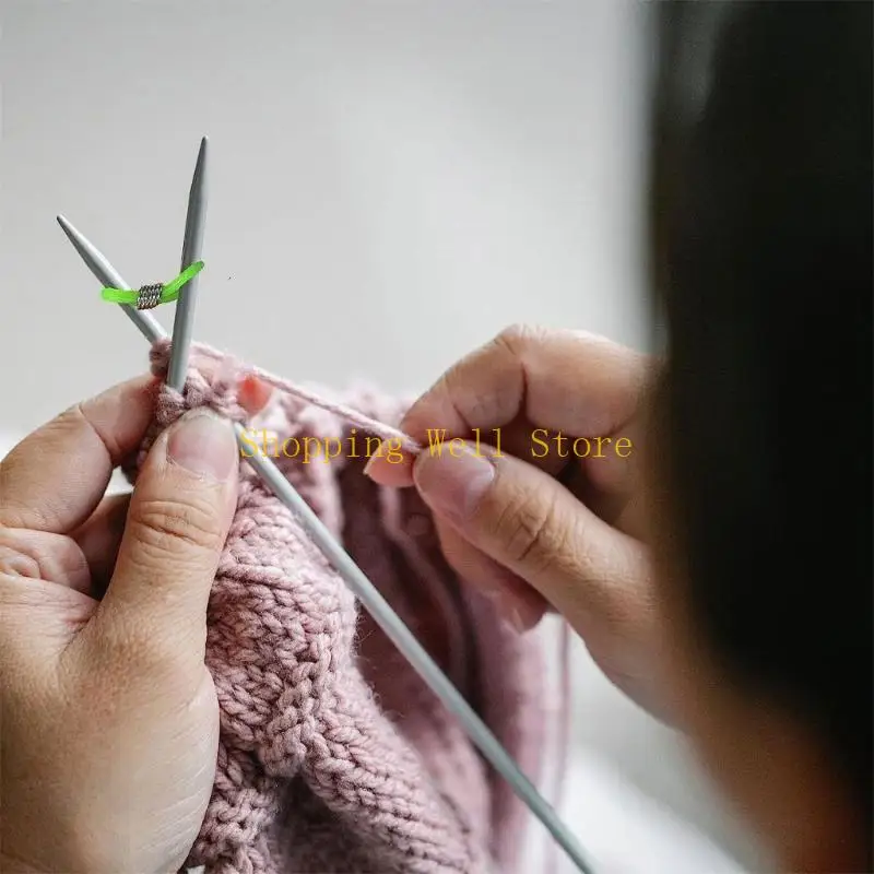 KX4B 8/16 PCS Knitting Needle Stoppers, Knitting Needle Needle Tip Stopper for Knitting Needle Project Crocheting