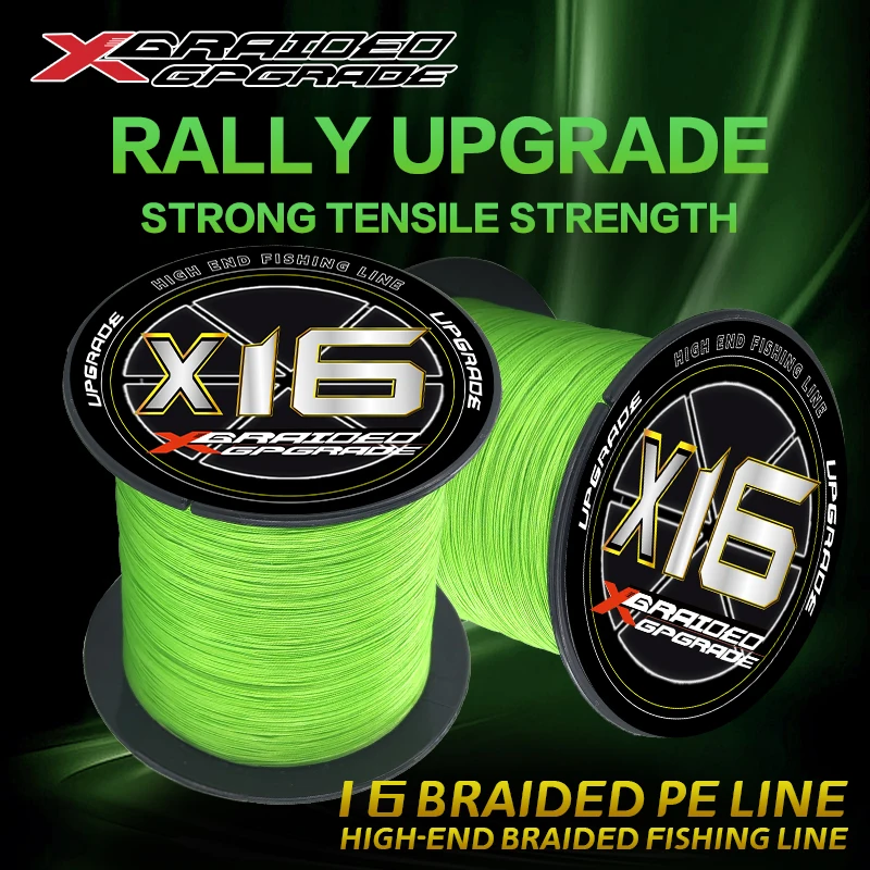 New YGK-X16 Strands Braided Fishing Lines 300m/500m Multifilament Fishing Wire Smooth Strong For Carp Fishing PE Line Fly Wire image 2