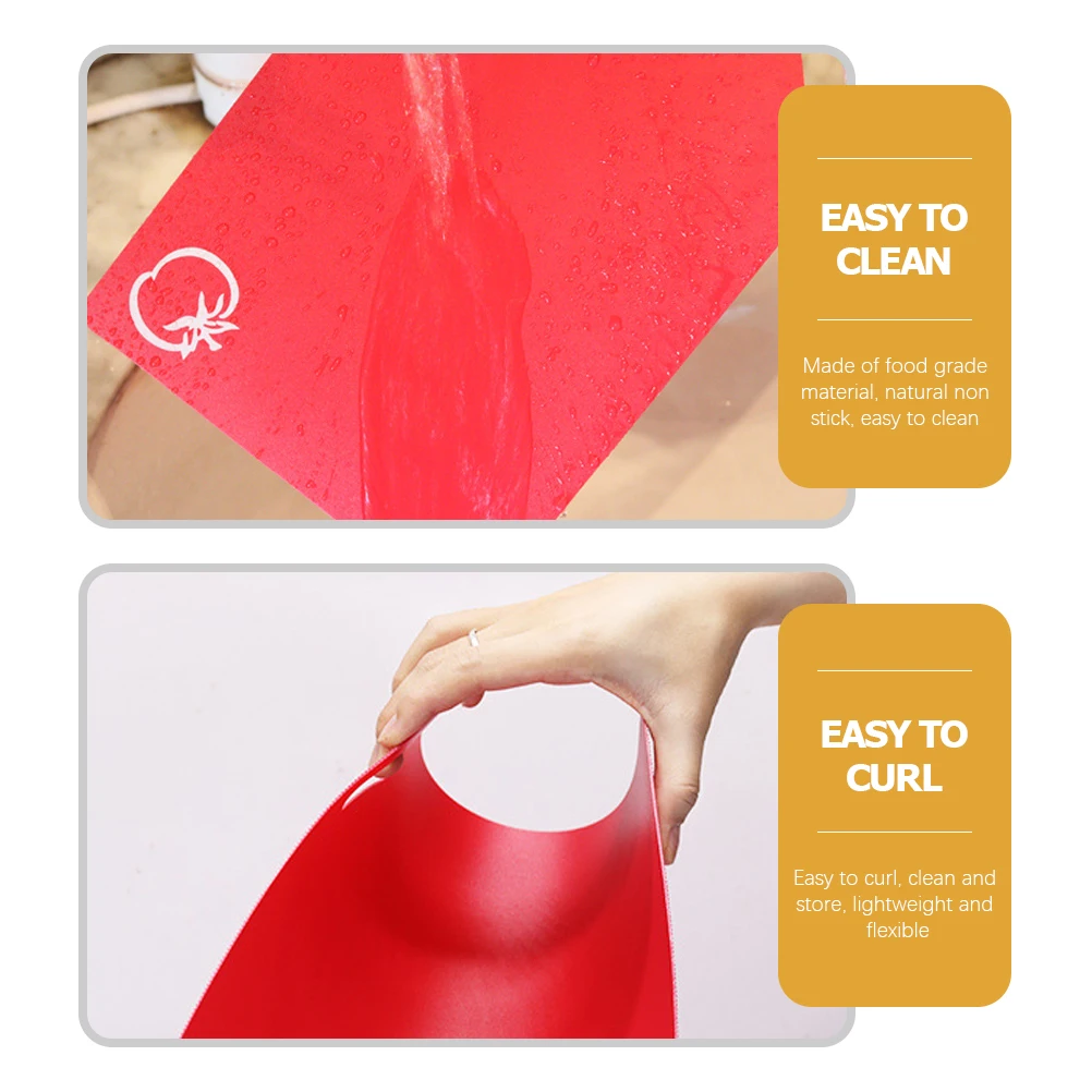 

6pcs Hanging Cutting Wear-Resistant Kitchen Boards Non-Slip Chopping Board Set For Home Restaurant Portable Food Prep