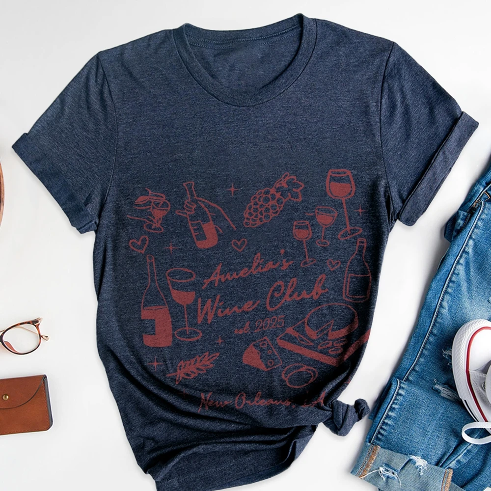 

Women's CuteCore Tops T-shirt - Y2K Kawaii Graphic Tee With Ropa De Mujer Print For Ladies Casual Outfits
