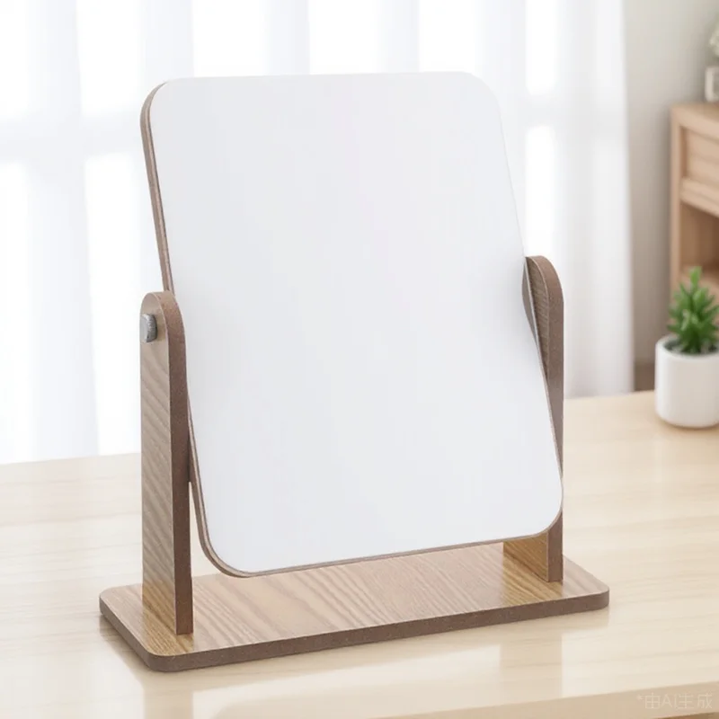 Makeup Mirror Rotating Dual-Sided Mirror Desktop Vanity Dresser Table Decor Practical Beauty Tool Home Bedroom Decor