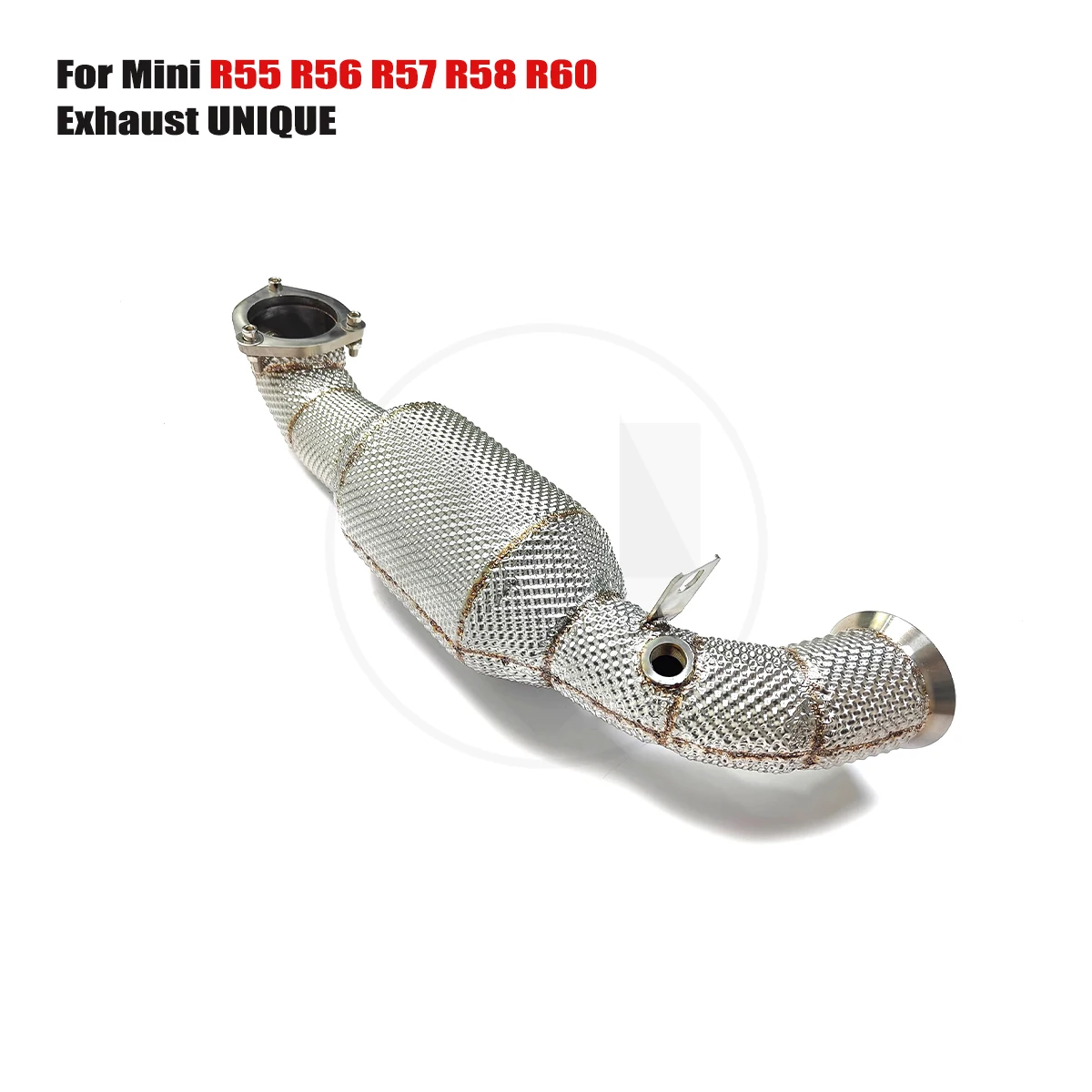 

UNIQUE For Mini R55 R56 R57 R58 R60 With insulator downpipe With cat/without cat exhaust pipe