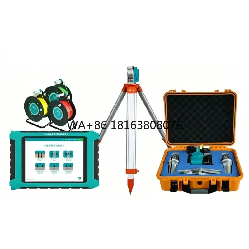 TJ-U950 Non-metallic Ultrasonic Detector for Pile Foundation Concrete Test/ Rock Concrete Non-Metal Ultrasonic Detector