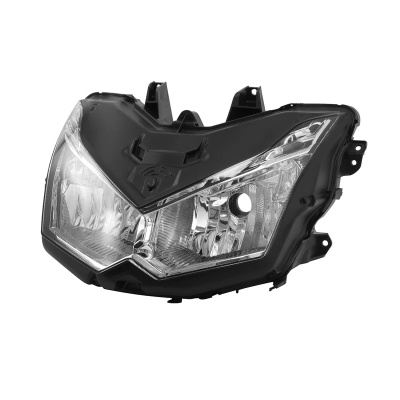 Black Clear Front Headlight Head Light Lamp Assembly For Kawasaki Z1000 2010 2011 2012 2013 Motorcycle Accessories