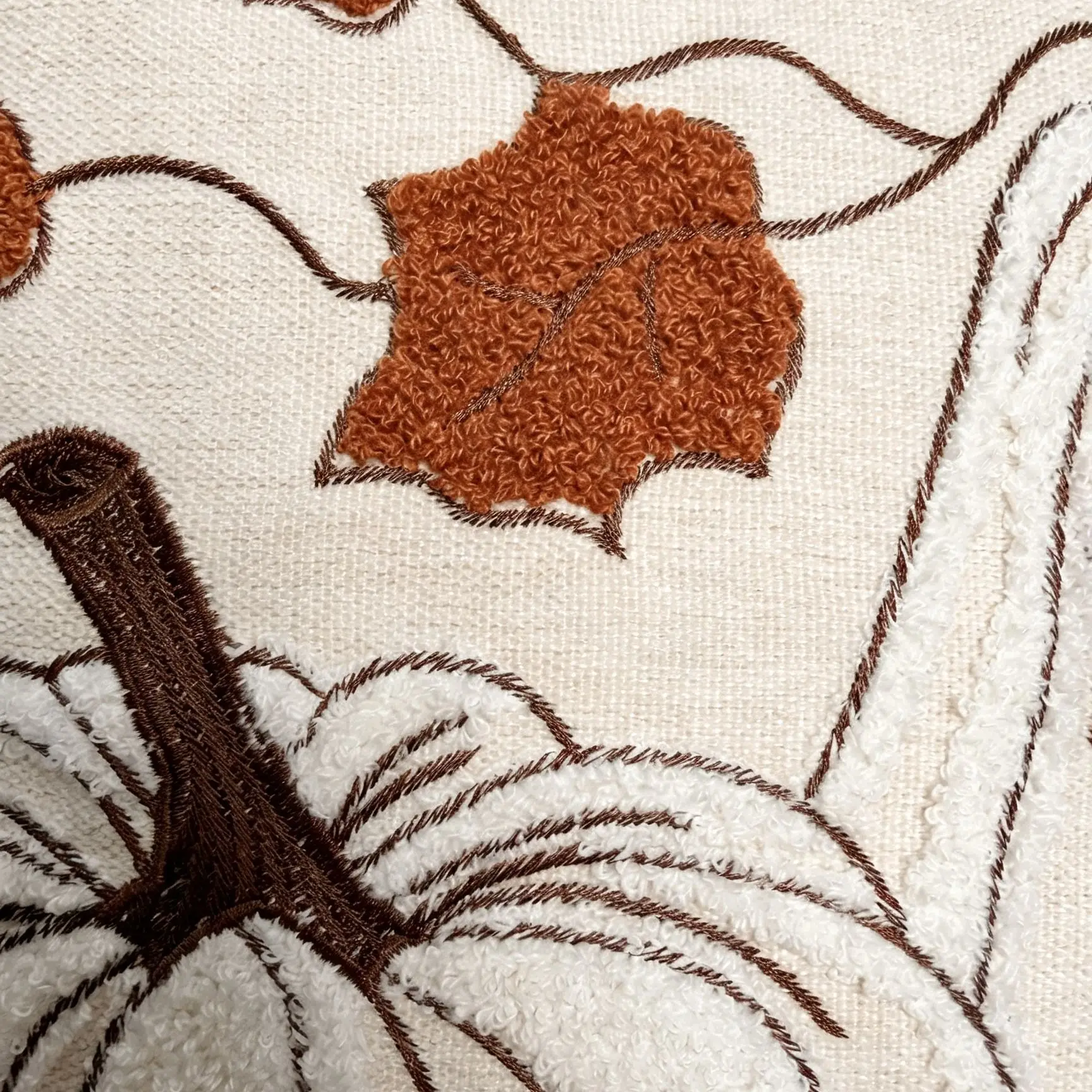 Harvest Bestickter Kürbis-Kissenbezug Cojines Wohnzimmerdekoration Chenille Einfacher Kissenbezug Thanksgiving-Kissenbezüge – Detail 16