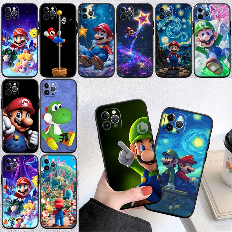M-Marios Phone Case for Samsung Galaxy S20 S21 S22 Ultra FE + Plus A21S A22 A24 A25 A26 A30 A30S A31 view 3