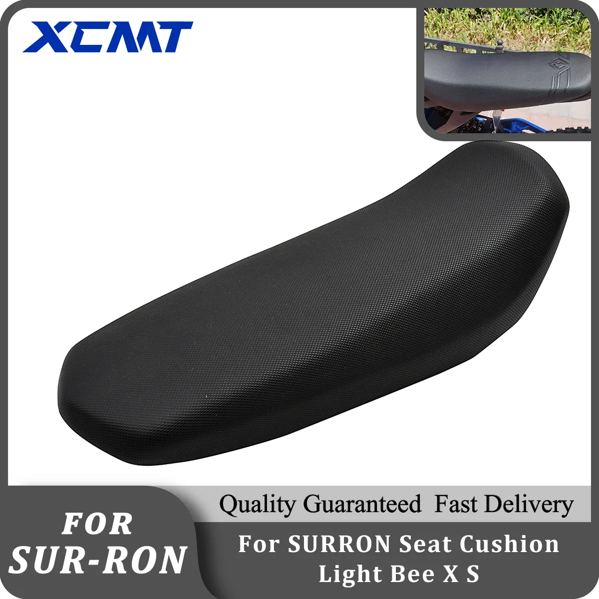 

For SURRON Seat Cushion Light Bee X S Motorcycles Dirtbike Off-Road Leather Waterproof SUR-RON Original Car Accessories