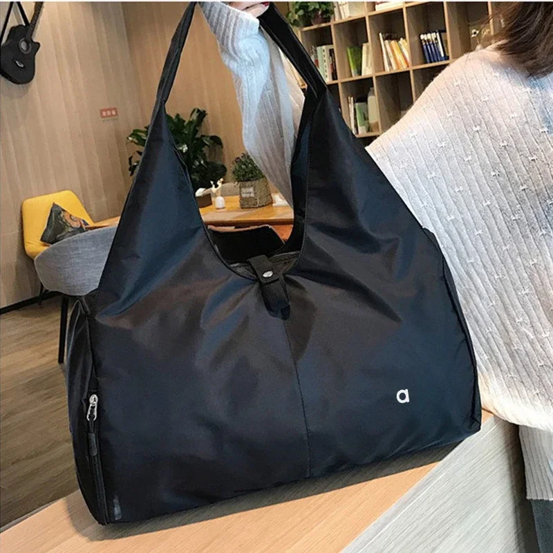 2024 New Trendy Fitness Bag Travel Storage Bag Unisex Shoulder Bag Large Capacity Foldable Multifunctional Handbag