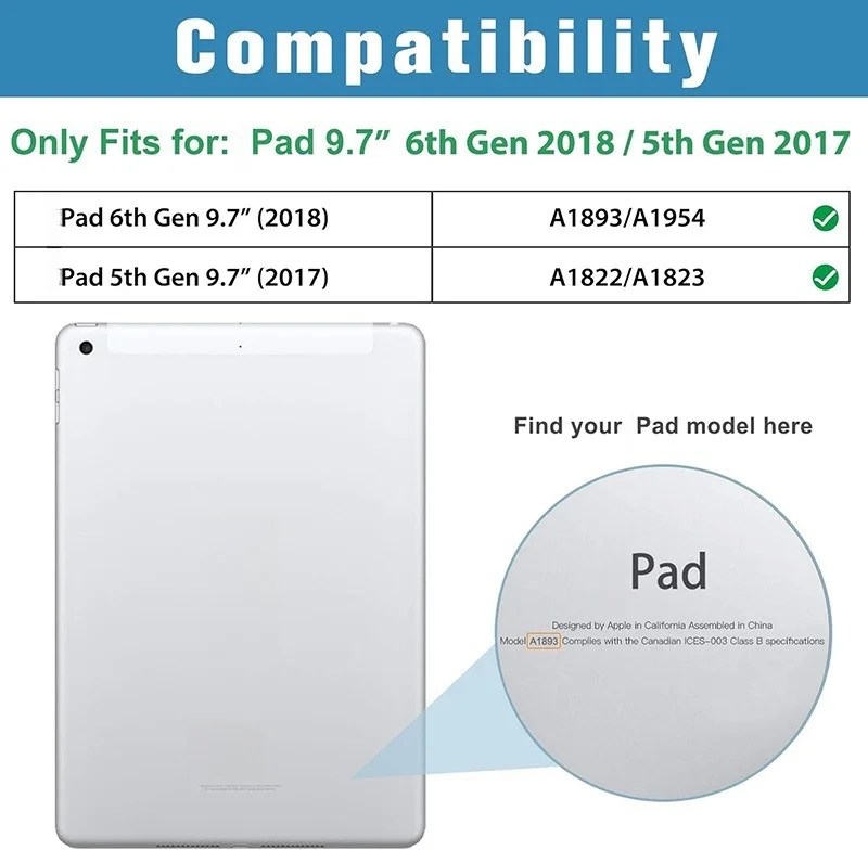 Für iPad Mini 6 7 Air 4 5 11 10. 11. A16 10,2 Zoll 2-in-1 Lederhülle mit Magnetständer Stoßfeste Abdeckung – Detail 1