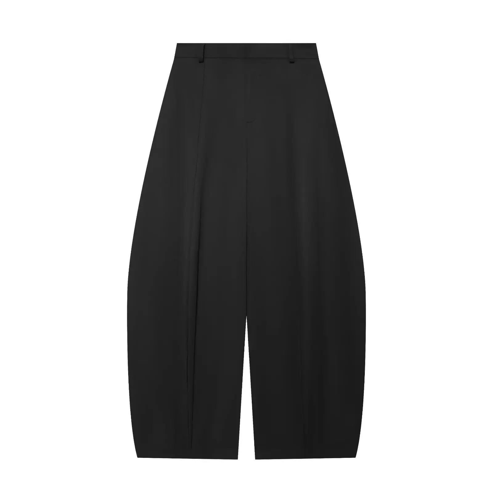 Maxdutti Women's Clothing New Autumn 2026 European And American Style Simple Fashionable Casual Versatile Wide Leg Curved