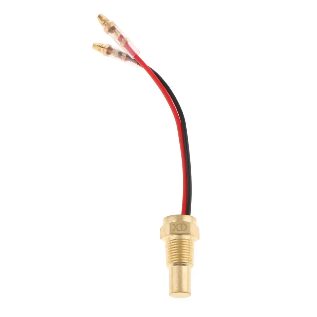 Universal Water Temperature Sensor 21mm Head Plug Digital Display Gauge Meter for Car Engine Coolant Monitoring