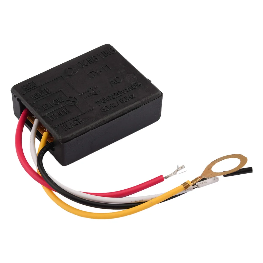 AC 220V 1 Way/3 Way/4 Way Touch Control Sensor Switch 4 Wrie Dimmable Touch Lamp Desk Light Parts Switch For Light Bulbs