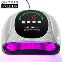 Secador de uñas profesional, lámpara LED para decoración de uñas, lámpara de secado de diamante con pantalla LCD, puede curar rápidamente todos los equipos de Gel de esmalte de uñas