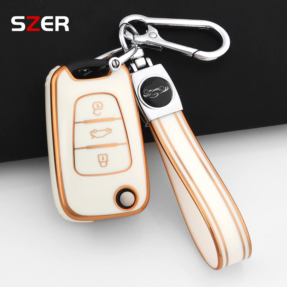 TPU Auto Schlüssel Fall Abdeckung Für Hyundai i20 i30 ix20 ix25 ix35 Elantra Accent Für KIA Sportage Rio 3 Soul Optima ceed Pro K5 K2 Stolz