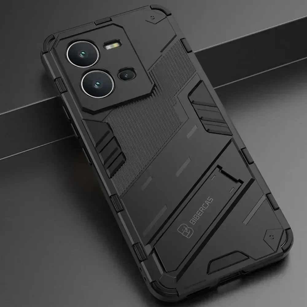 

For Vivo V40 SE 5G 2024 Back Punk Case For Vivo V30E V29E V27E V25E V25 V27 V29 V30 X80 Lite X100 X90 Pro V30SE Cover Shockproof