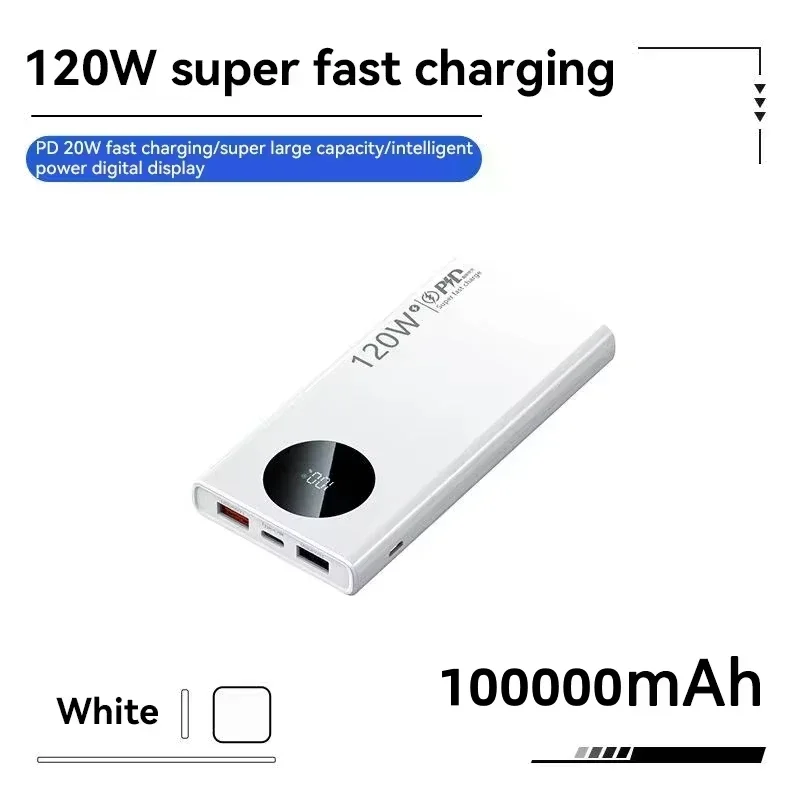 Variant: White 100000mAh