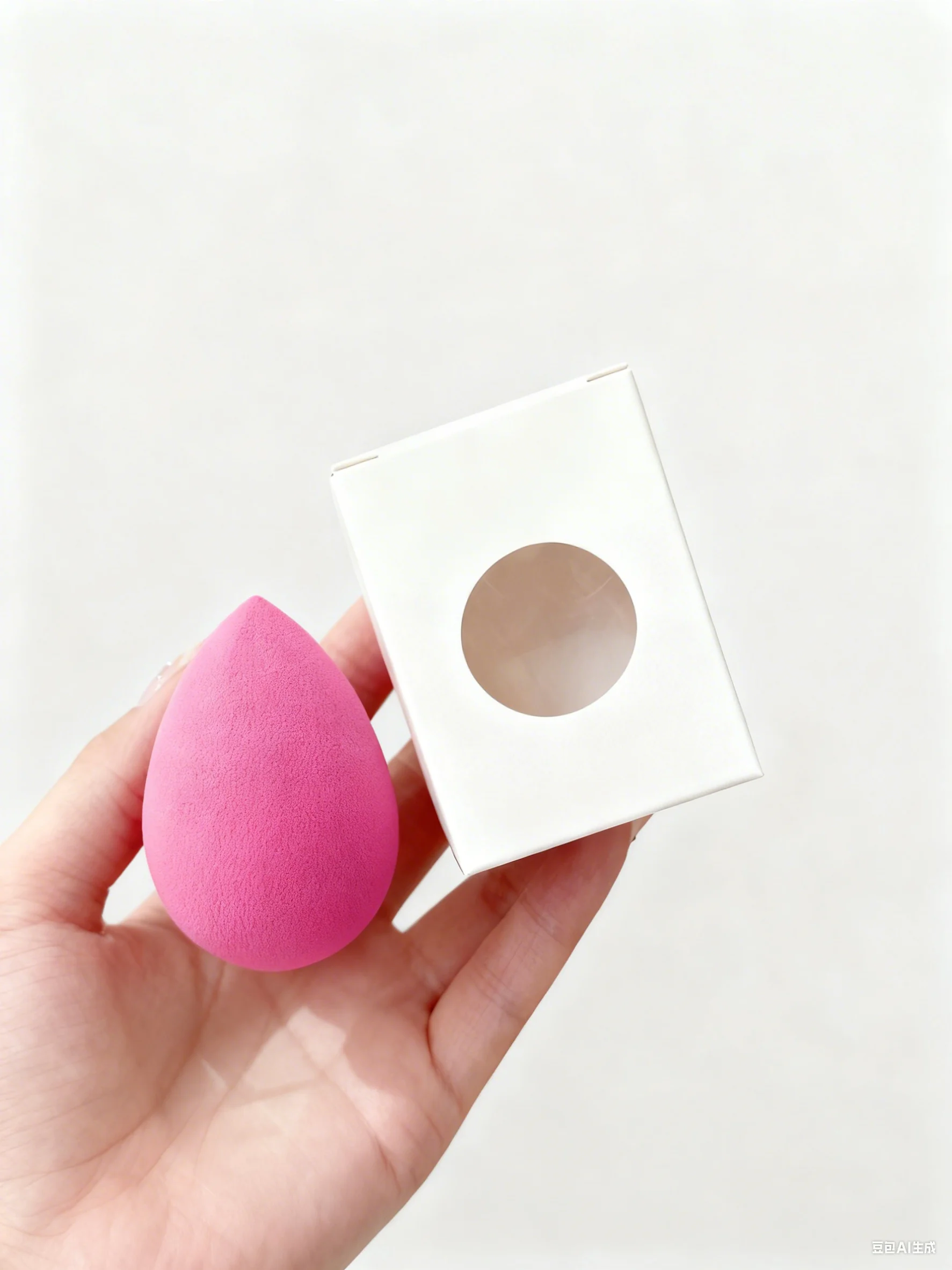 50pcs Custom Logo Teardrop Latex Free Washable Powder Puff Cosmetic Make up Sponge Orange Blender Beauty Makeup Sponge