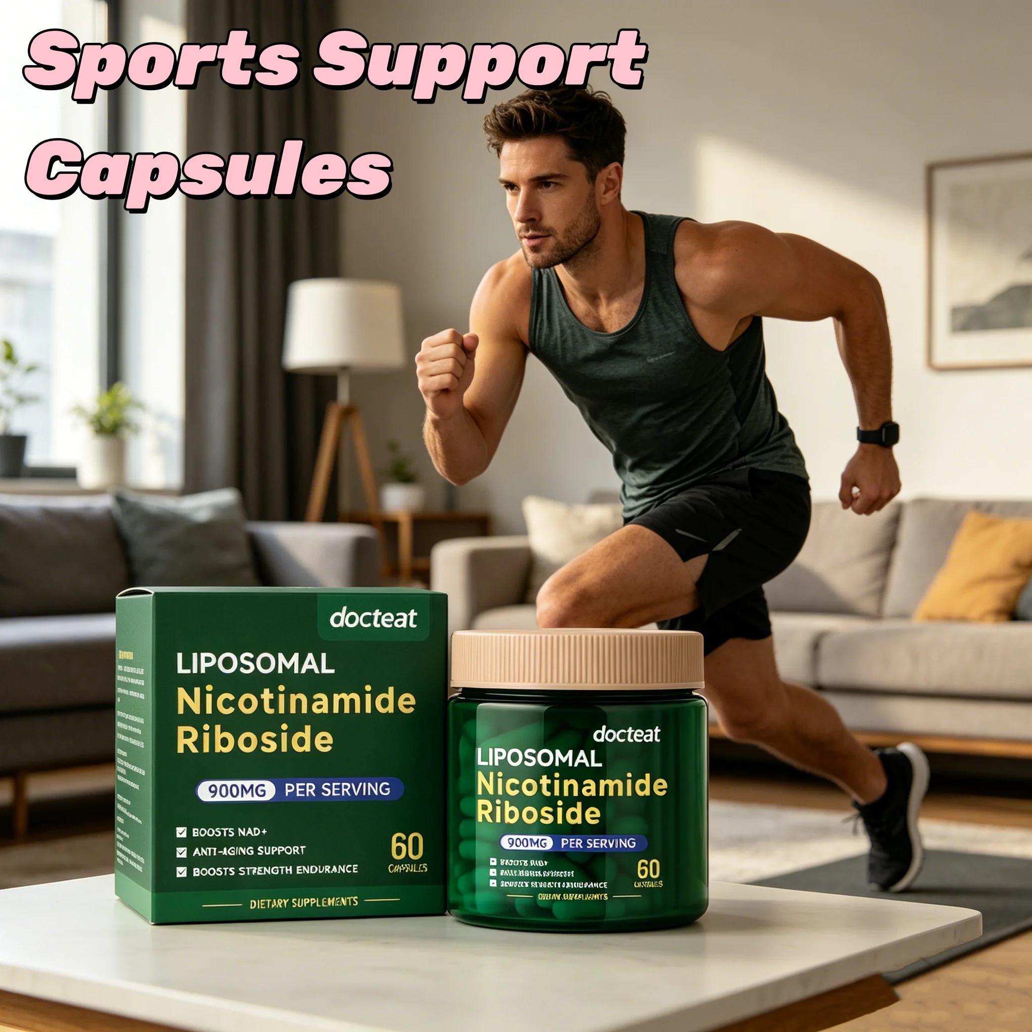 

Herbal Strength Boost Supplement Capsule Enhance Body Endurance Improve Exercise Ability Relieve Tiredness for All Kind of Sport