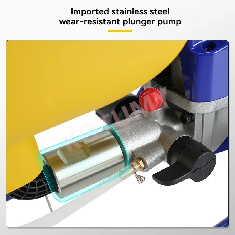 110/220V แรงดันสูง Airless Spraying เครื่อง 800W แบบพกพาไฟฟ้า Airless Paint Sprayer