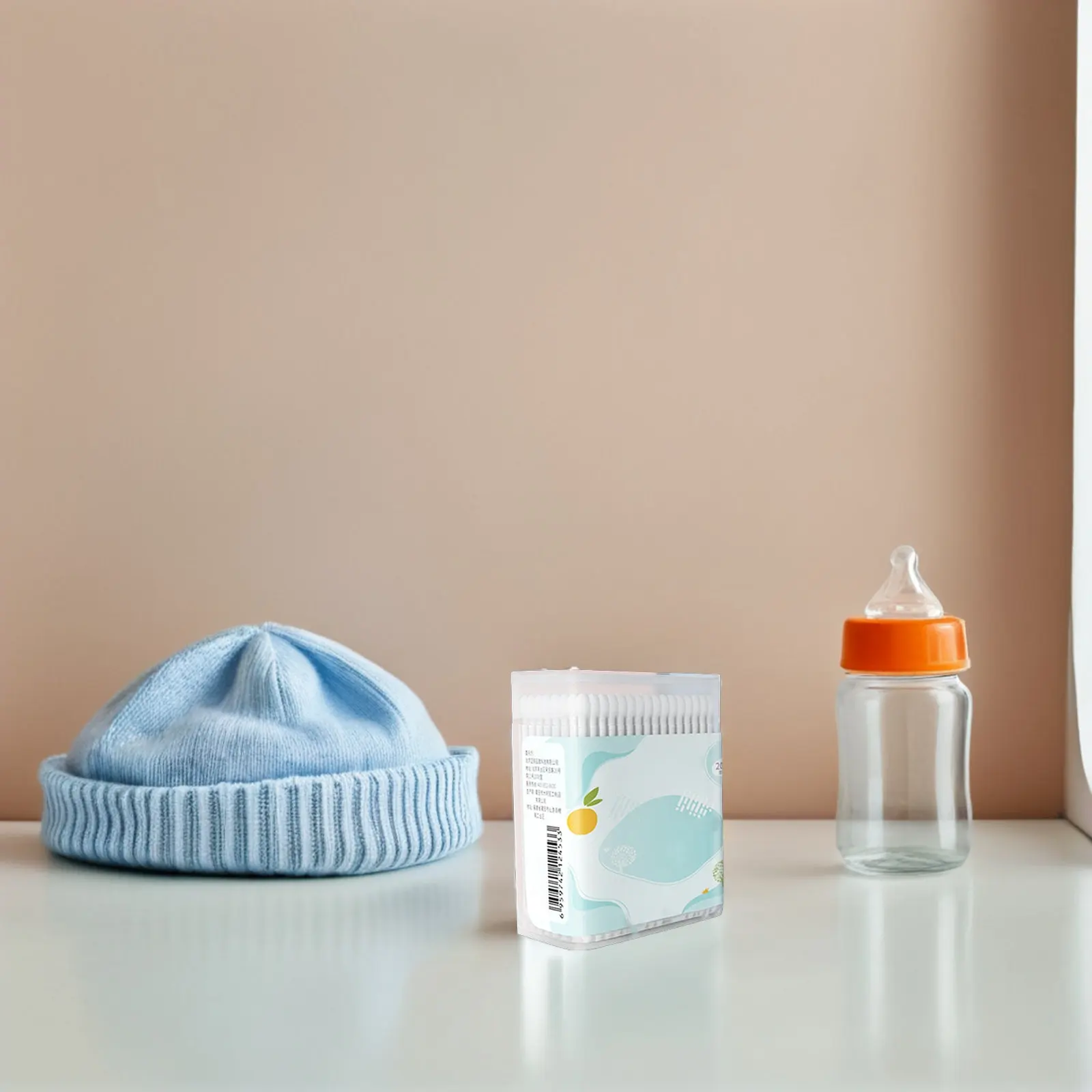 2 Boxes Care Ear Swabs Double Tipped Cotton Swabs Earpick Shape Head Soft Gentle Ultra Soft Skin Friendly Multi Purpose